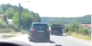 Carambol la ieșirea din Sighetu Marmației, pe DN18