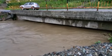 S-a rupt cerul la Borșa: o furtună a făcut ravagii