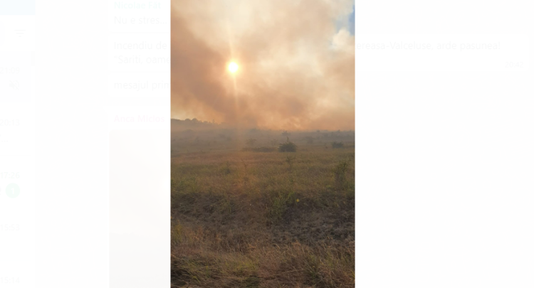 Disperarea unui primar din Maramureș: Arde pasunea! „Sariti, oameni buni”!!!