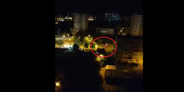 VIDEO: Personaj dubios pe străzile din Baia Mare. ATENȚIE ȘOFERI