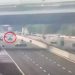 Accident înfiorător filmat pe o autostradă din Italia