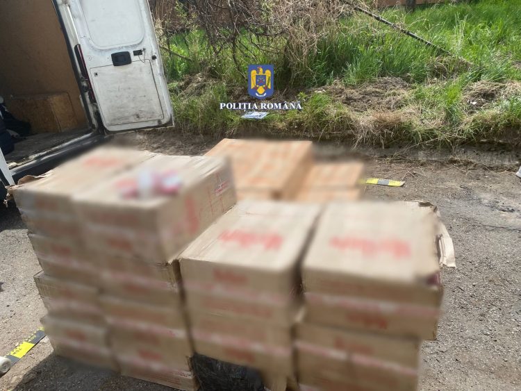 Captură impresionantă în Maramureș. Bărbat prins cu 200.000 de țigarete de contrabandă