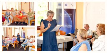 Seniorii care frecventează Centrul de zi Baia Mare al Organizației Caritas, informaţi despre cum să-ţi protejeze sănătatea pe timp de caniculă