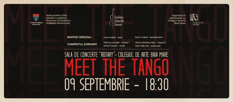 Meet the tango”, un spectacol de tango argentinian, la Colegiul de Arte din Baia Mare