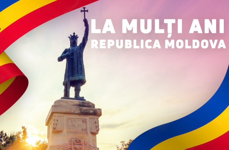 La mulți ani, Republica Moldova! Se împlinesc 31 de ani de la proclamarea Independenței
