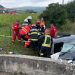 Doi soţi şi-au pierdut viaţa într-un teribil accident, după ce maşina în care se aflau s-a izbit de un cap de pod