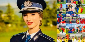 Denisa are 26 de ani, este polițistă și a câștigat „doar” 3 medalii de aur, 1 de argint și 1 de bronz la Mondialul din Rotterdam