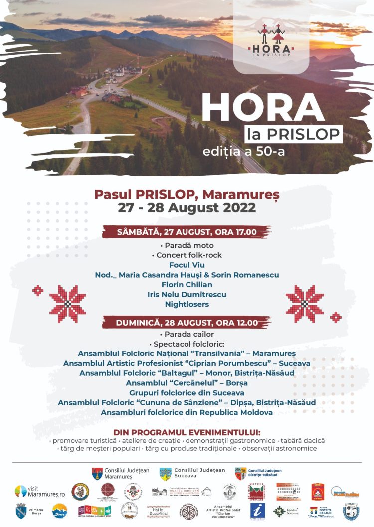 Festivalul interjudeţean Hora la Prislop, ediţie aniversară