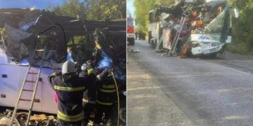 Un autocar românesc a fost zdrobit în Bulgaria. Trei români au murit