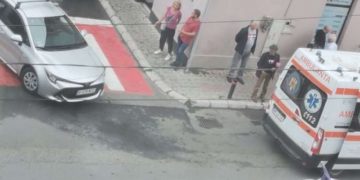 Femeie accidentată în timp ce traversa strada pe trecere la Sighetu Marmaţiei