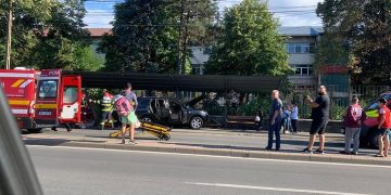 Ce a pățit băiatul de 13 ani lovit în accidentul din această seară din Baia Mare