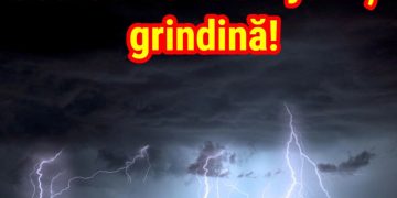 O nouă avertizare de ploi și grindină pentru Maramureş şi alte 28 de județe