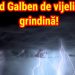 O nouă avertizare de ploi și grindină pentru Maramureş şi alte 28 de județe