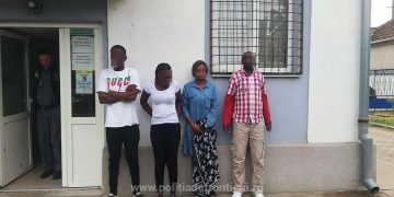 Patru congolezi opriți din drumul ilegal spre Spațiul Schengen