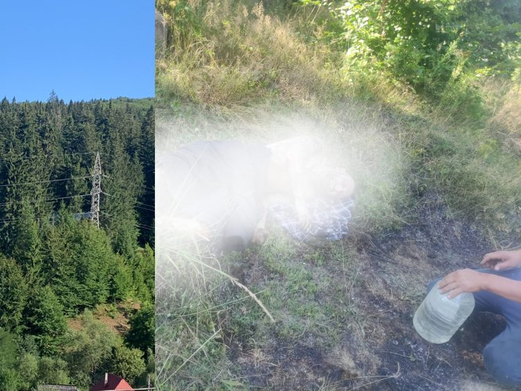 Bărbat din Băiuț, mort după ce s-ar fi aruncat pe firele de înaltă tensiune