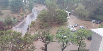 Rupere de nori în Baia Mare, străzi inundate – galerie foto