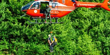 Antrenament al jandarmilor montani în Munţii Ţibleşului – galerie foto