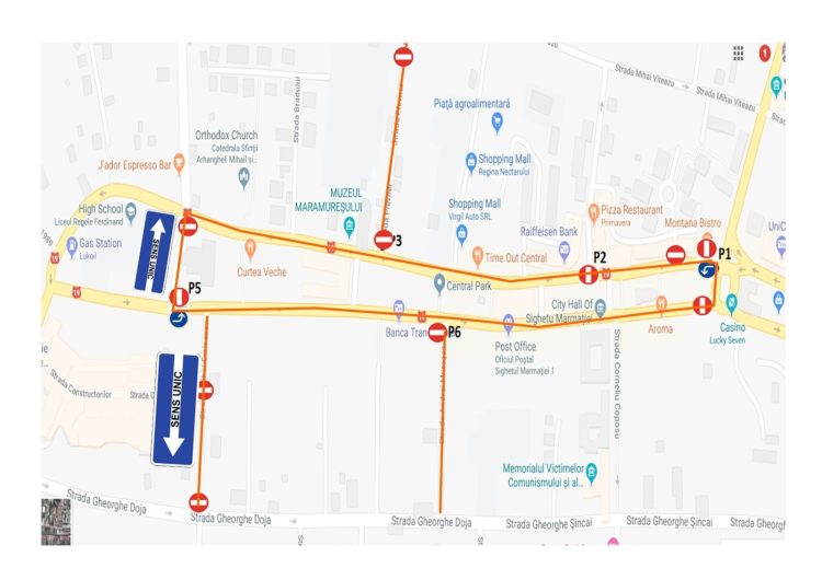ATENŢIE! Trafic restrciţionat în centrul municipiului Sighetu Marmaţiei în perioada desfășurării Festivalului Medieval ”Eternul Maramureş”