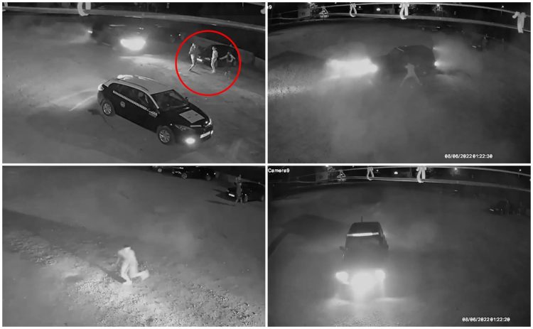 SCANDAL în BORȘA: Un tânăr a lovit trei maşini şi a băgat în spital un alt băiat