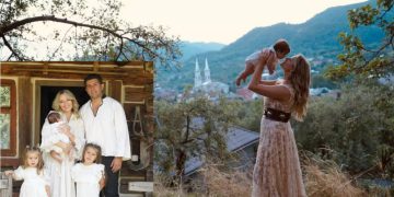 Laura Cosoi, botez tradițional în Maramureș pentru fetița ei. GALERIE FOTO