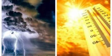Extreme meteo. Furtuni şi caniculă în următoarele zile