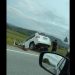 ACCIDENT la ieșirea din Câțcău. Mașină în decor, trei persoane la spital