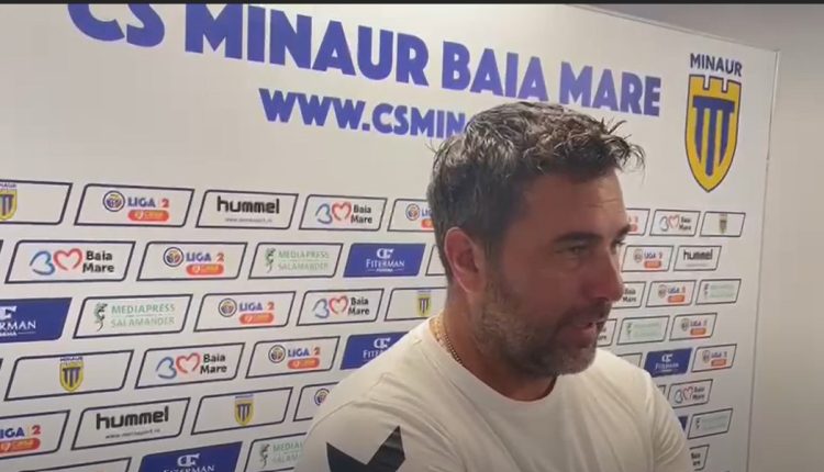 O nouă victorie pentru Minaur Baia Mare. Declarația lui Ciprian Danciu. VIDEO