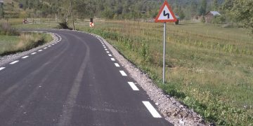 Lucrările de modernizare pe DJ 186D Poienile Izei – Botiza au fost finalizate