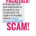 O nouă înșelătorie! Atenţie la mesajele care anunţă oprirea energiei electrice şi efectuarea unei plăţi