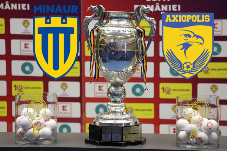 Fotbal. Cupa României. CS Minaur Baia Mare va juca cu Axiopolis Cernavodă în play-off