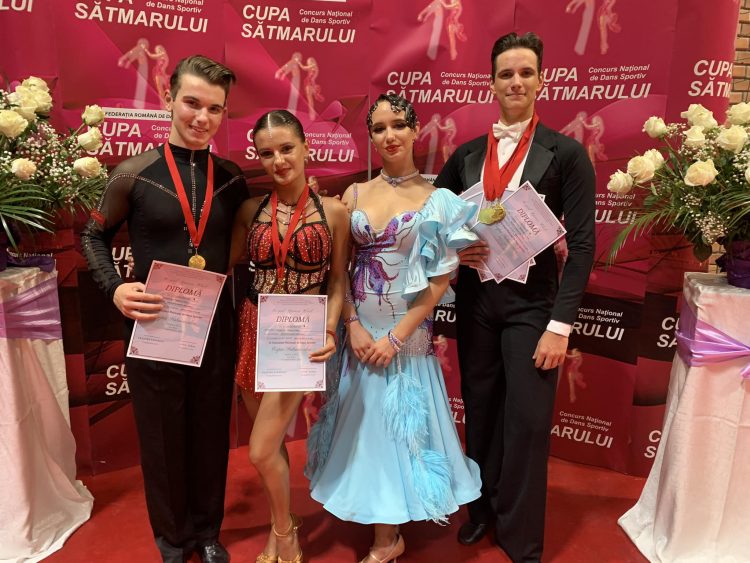 Sportivii de la Galactic Dance Baia Mare au debutat ieri in prima competiție din acest sezon
