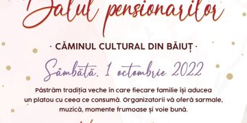 Balul pensionarilor, un eveniment inedit la Băiuț