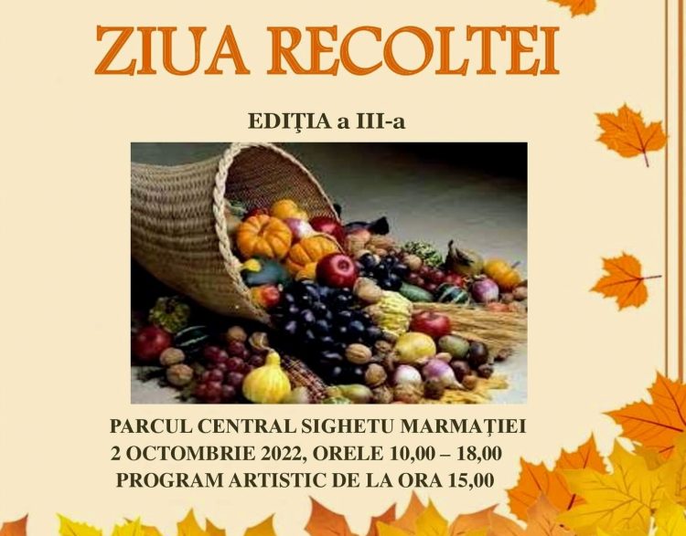 Ziua Recoltei la Sighetu Marmației are loc duminică, 2 octombrie