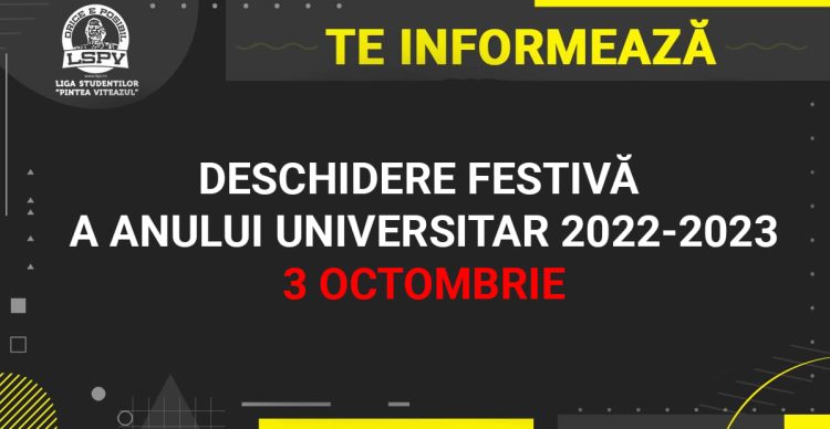 Deschiderea noului an universitar în Baia Mare