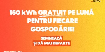 Petiție: 150 de kwh GRATUIT pe lună pentru fiecare gospodărie