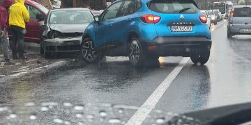 Impact devastator în Tăuții Magheraus. Trafic BLOCAT