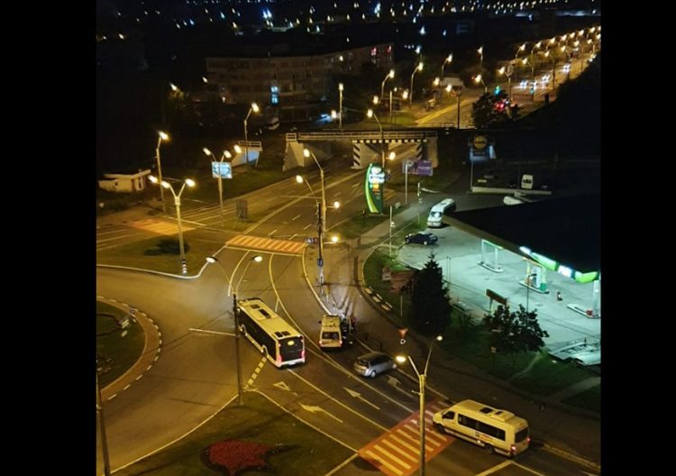 Accident în zona Semilunii din Baia Mare