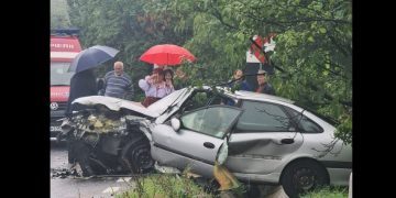 Accident de Șurdești. Trafic BLOCAT