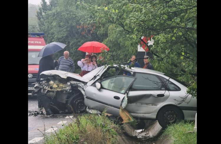 Accident de Șurdești. Trafic BLOCAT