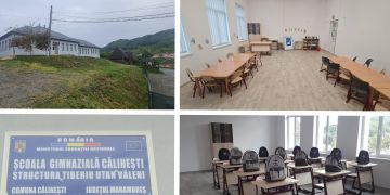 EXEMPLU POZITIV: Copiii din Văleni beneficiază de o școală la nivel european. GALERIE FOTO