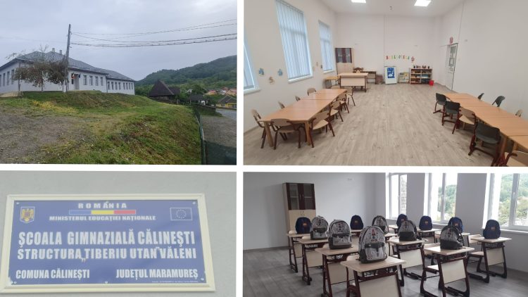 EXEMPLU POZITIV: Copiii din Văleni beneficiază de o școală la nivel european. GALERIE FOTO