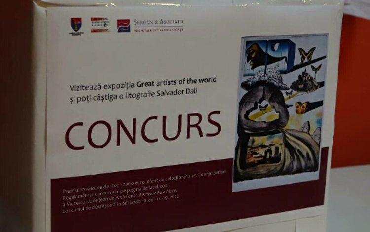 Cum poți obține o operă de artă semnată de Salvador Dali. Ideea inedită a muzeului de Artă din Baia Mare