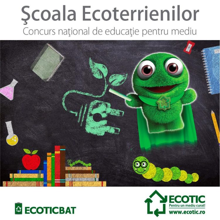 Școlile sunt invitate să se înscrie într-o nouă ediție a programului național de eco-educație, Școala Ecoterrienilor
