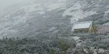 Prima ninsoare din acest sezon din Maramureș. VIDEO