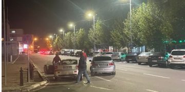 Accident pe strada George Coșbuc din Baia Mare