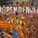 Zeci de mii de catalani au protestat în Barcelona pentru independența față de Spania