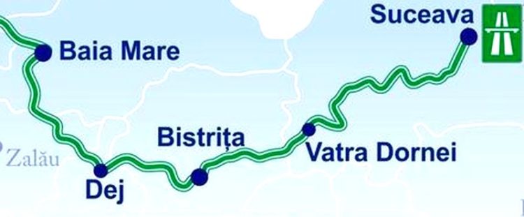 Studiile de fezabilitate pentru loturile 2 și 3 ale drumului de mare viteză Baia Mare – Suceava vor fi făcute din bani europeni