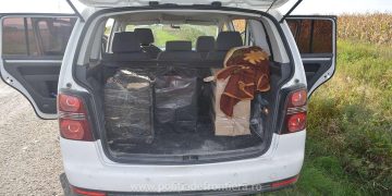 Depistat în trafic cu mașina ticsită cu țigări de contrabandă