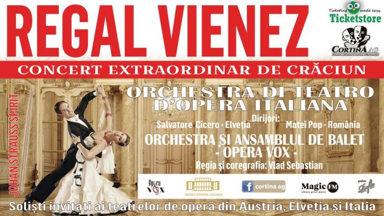 Regal vienez, concert extraordinar de Crăciun în Baia Mare