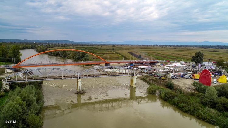 Mai bine mai târziu decât niciodată! A fost inaugurat podul peste Someș de la Ulmeni!